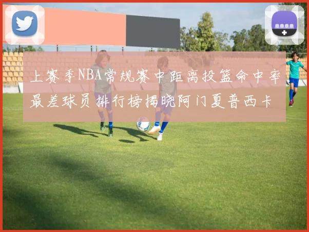 上赛季NBA常规赛中距离投篮命中率最差球员排行榜揭晓阿门夏普西卡名列前三