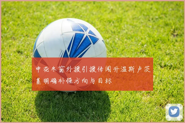 申花冬窗外援引援传闻升温斯卢茨基明确补强方向与目标
